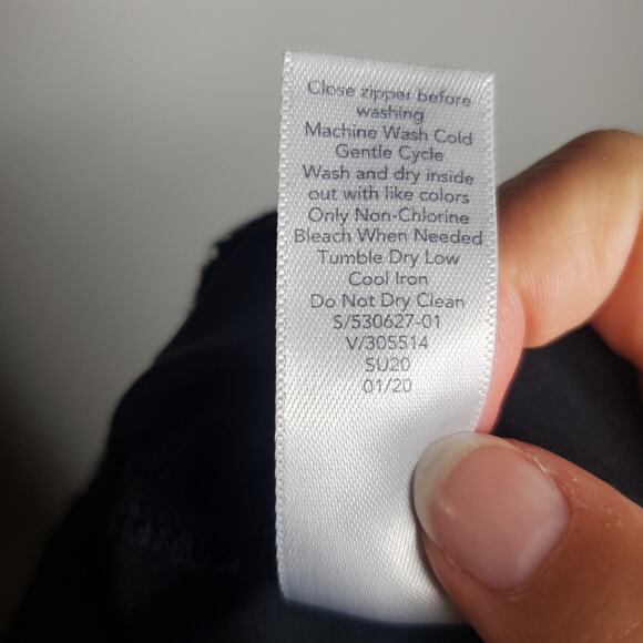 Athleta Chelsea Wide Leg Pant Black Women's Size 8 Utility Cargo Lounge - Picture 10 of 12